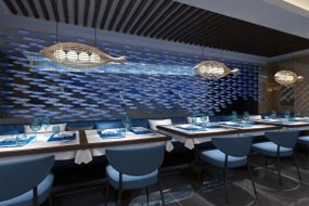 现代海洋餐厅3D模型