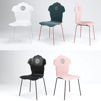 意大利 范思哲 versace 现代单椅3D模型