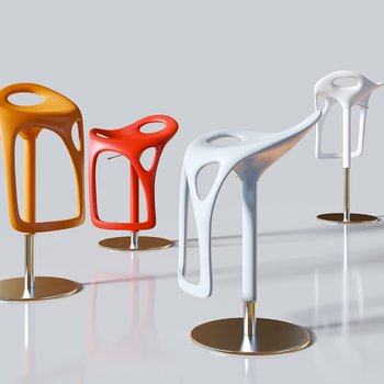 意大利 COMPAR 现代吧椅3D模型