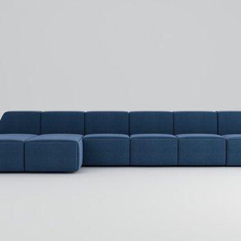 意大利 TONIN CASA 现代多人沙发3D模型