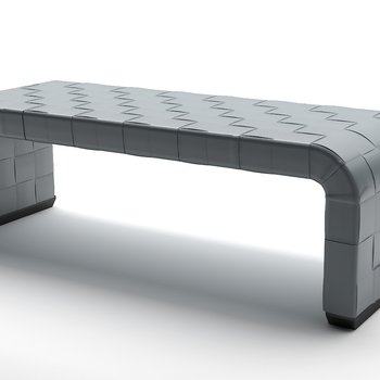 璞邸 现代长凳3D模型
