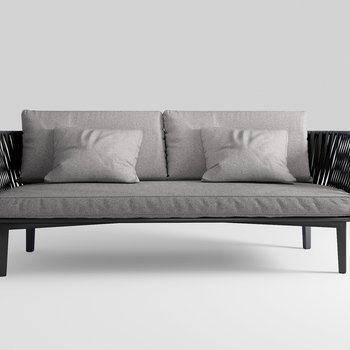 现代户外沙发3D模型