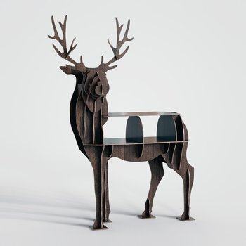 北欧圣诞鹿陈设摆件3D模型