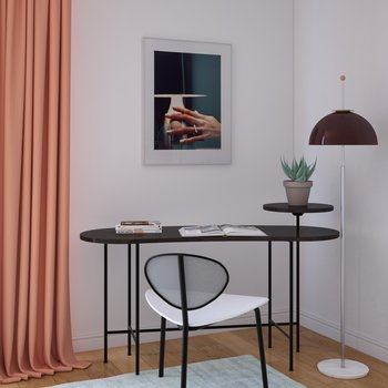 丹麦 GUBI 现代书桌椅3D模型
