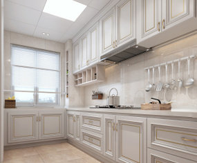 欧式厨房橱柜3D模型