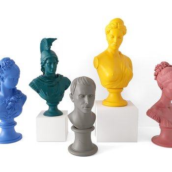 石膏人物雕塑3D模型