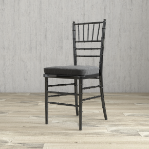 美式布艺铁艺单椅3D模型