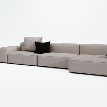 意大利 Divani desiree 现代多人沙发3D模型