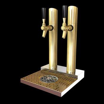 酒吧带水龙头啤酒机3D模型