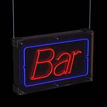酒吧餐厅霓虹灯招牌3D模型
