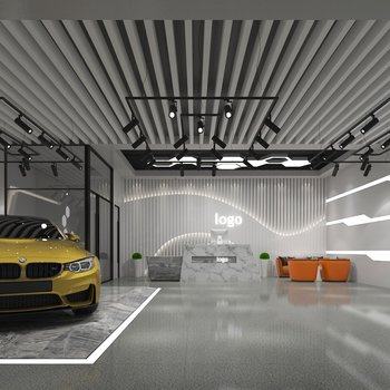 汽车展厅3D模型