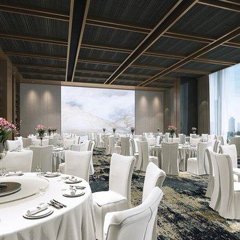 超星级酒店新中式宴会会议厅3D模型