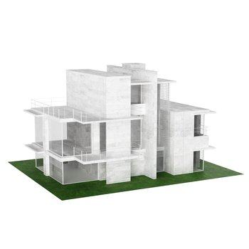现代建筑模型3D模型