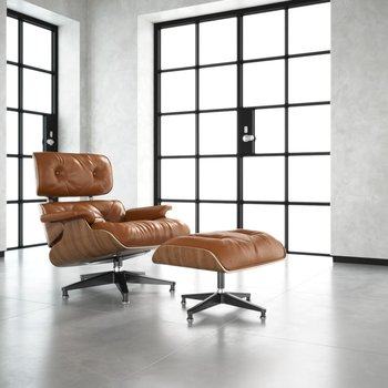 新古典躺椅组合3D模型