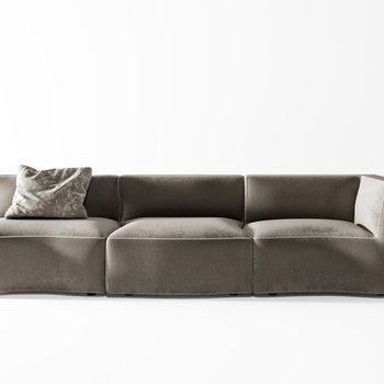 意大利 Saba Italia 现代三人沙发3D模型