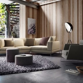 瑞典软装品牌furninova 现代沙发组合3D模型