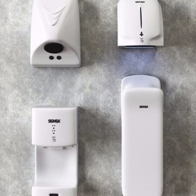 现代卫生间烘干手机组合3D模型