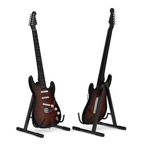 现代吉他3d模型
