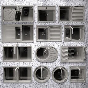 现代不锈钢洗菜盆水槽3d模型