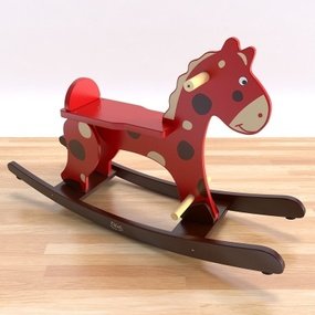 现代儿童木马玩具3d模型