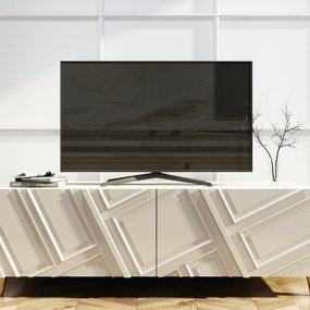 北欧白色电视柜3d模型