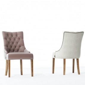 欧式布艺单椅3d模型