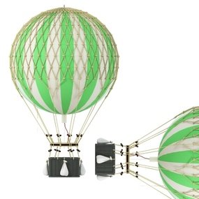 现代热气球3d模型