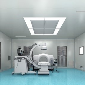 现代医院手术室3d模型