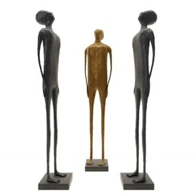 现代人物雕塑摆件3d模型