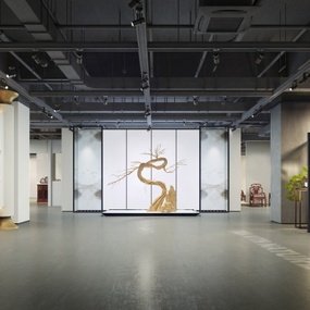 新中式家具展厅3d模型