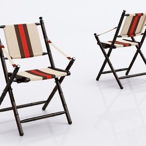 现代折叠椅3d模型