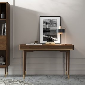 现代实木书桌摆件3d模型