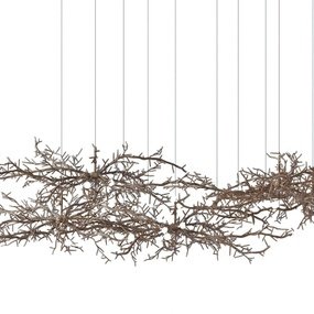现代树枝装饰灯3d模型