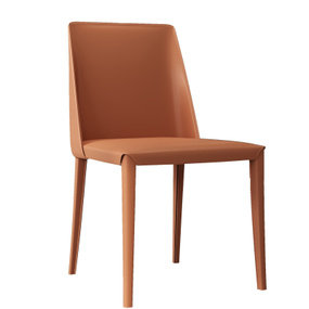 现代皮革单椅3d模型