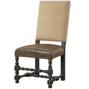 美式复古单椅3d模型