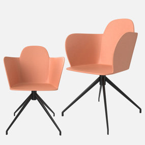 现代时尚休闲椅3d模型