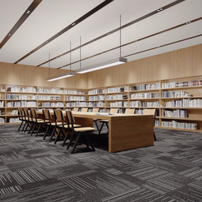 现代阅览室免费3d模型