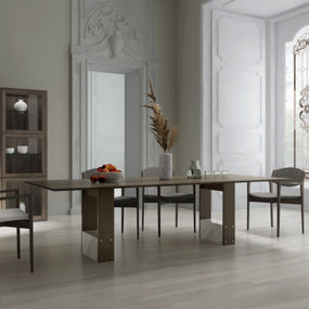 意大利PORADA品牌 现代实木餐桌椅3d模型