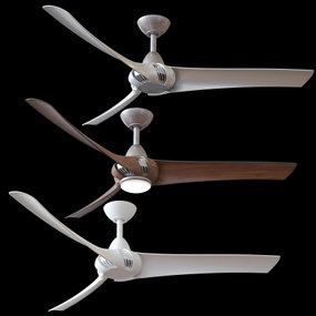 现代风扇吊扇3d模型