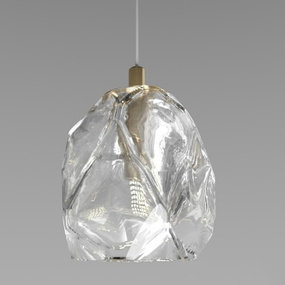 现代工艺玻璃吊灯3d模型