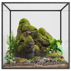 自然风生态缸造景3d模型
