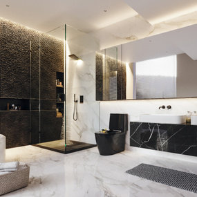 现代卫生间浴室3d模型