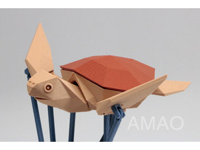 飞乌龟3d打印模型