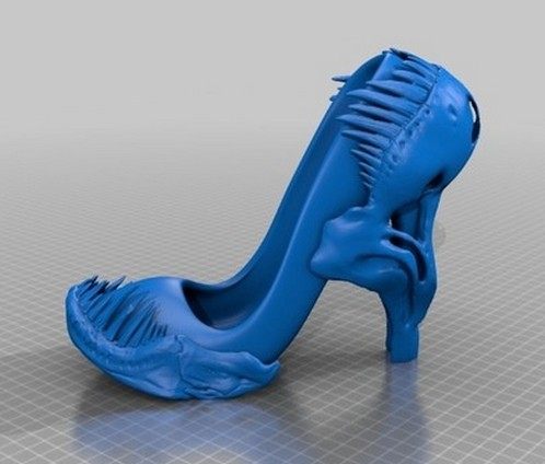 霸王龙高跟鞋3d打印模型