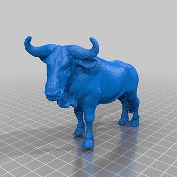 西班牙斗牛3d打印模型