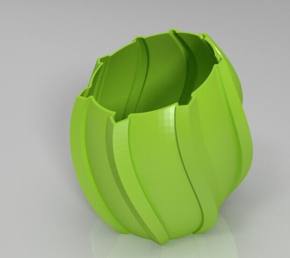 花瓶3d打印模型