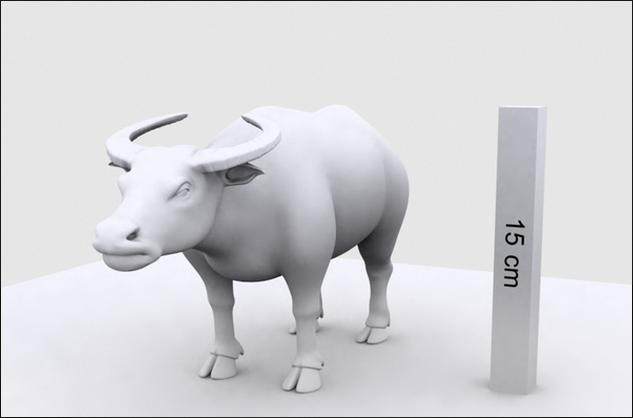 水牛3d打印模型