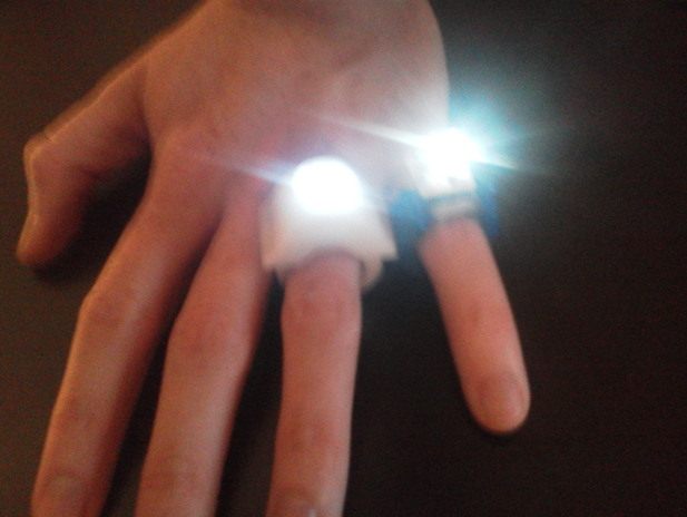 LED灯戒指3d打印模型