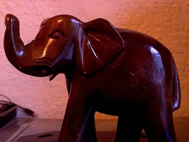 可爱的大象3d打印模型