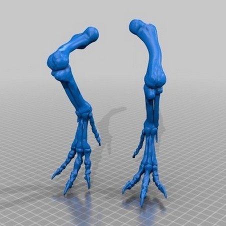 霸王龙腿骨3d打印模型